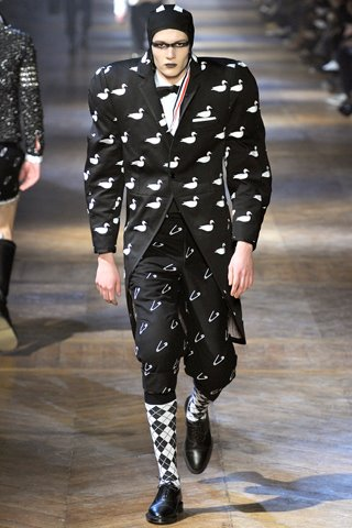 Illustration for article titled Preppy-fetish runway fashion would be perfect Venture Bros. henchmen wear